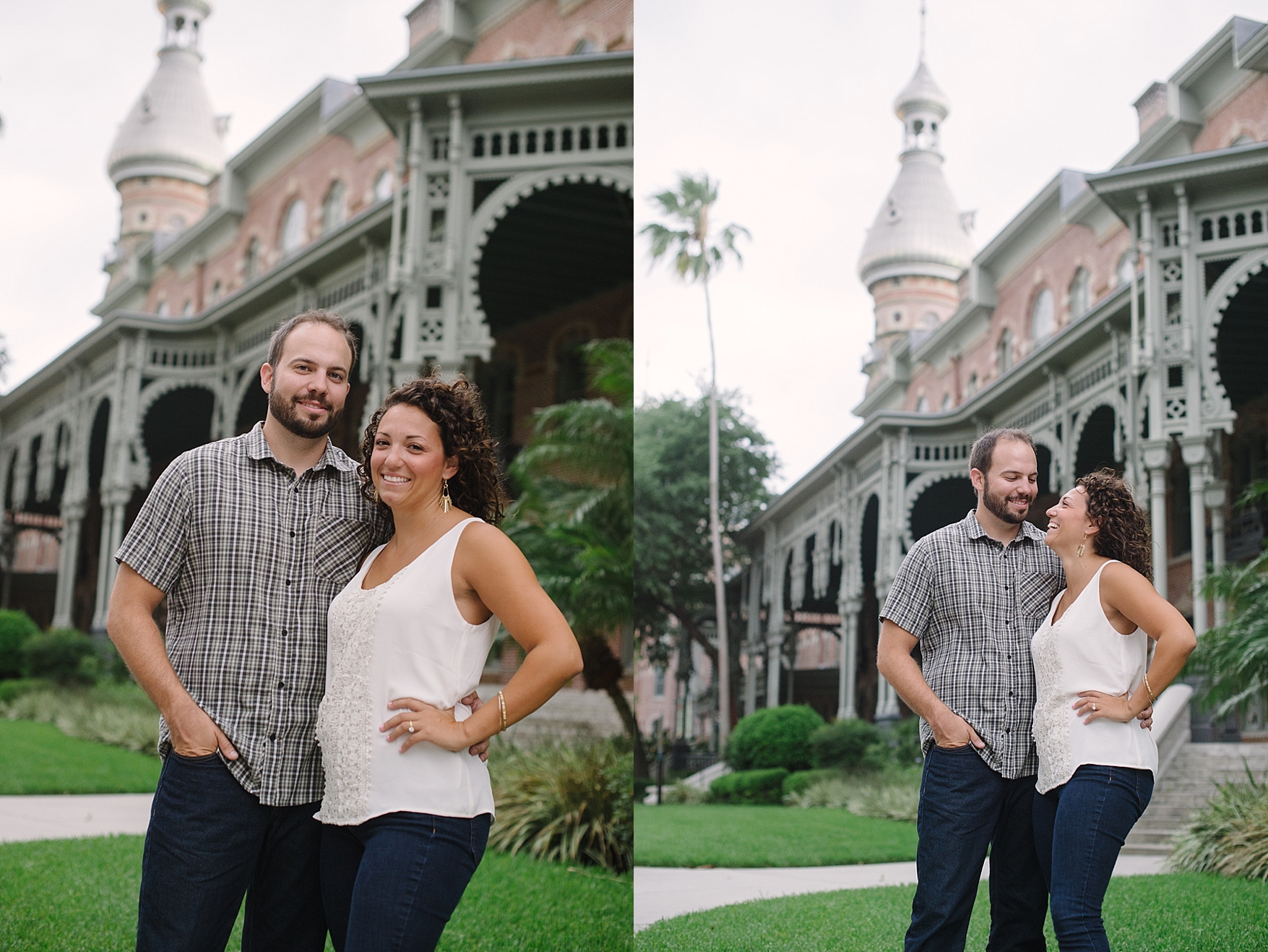 University of Tampa Engagement Photographer - Tampa Theatre_0026