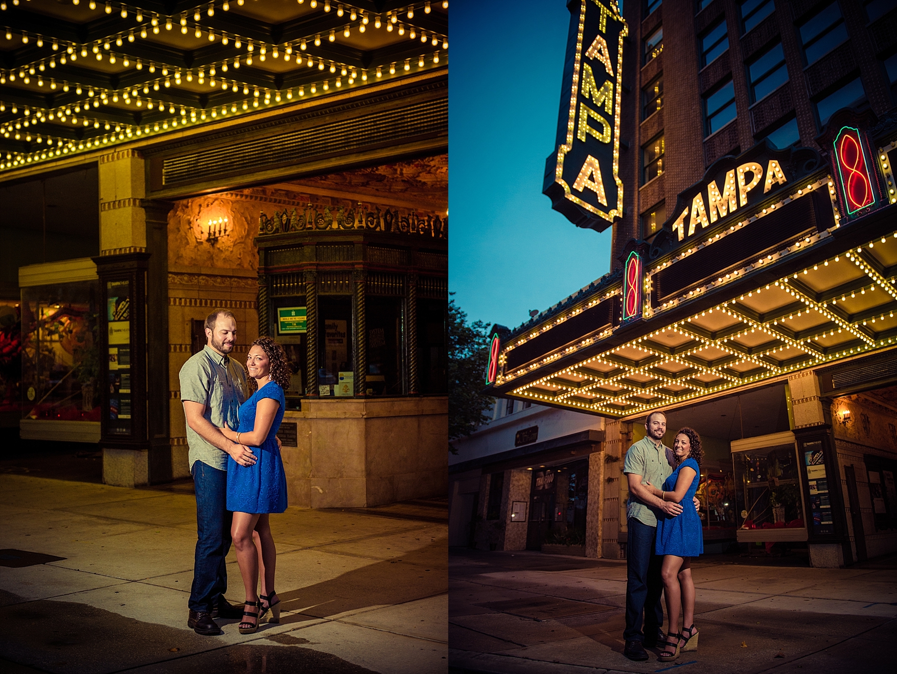 University of Tampa Engagement Photographer - Tampa Theatre_0038