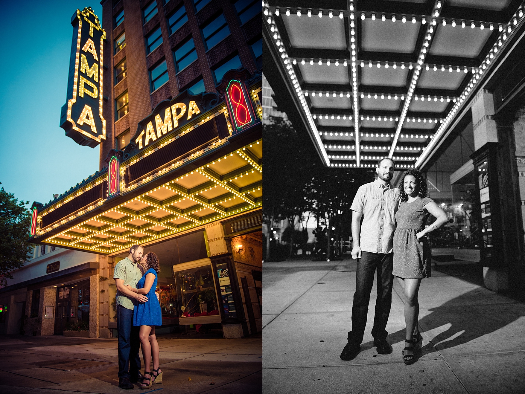 University of Tampa Engagement Photographer - Tampa Theatre_0039